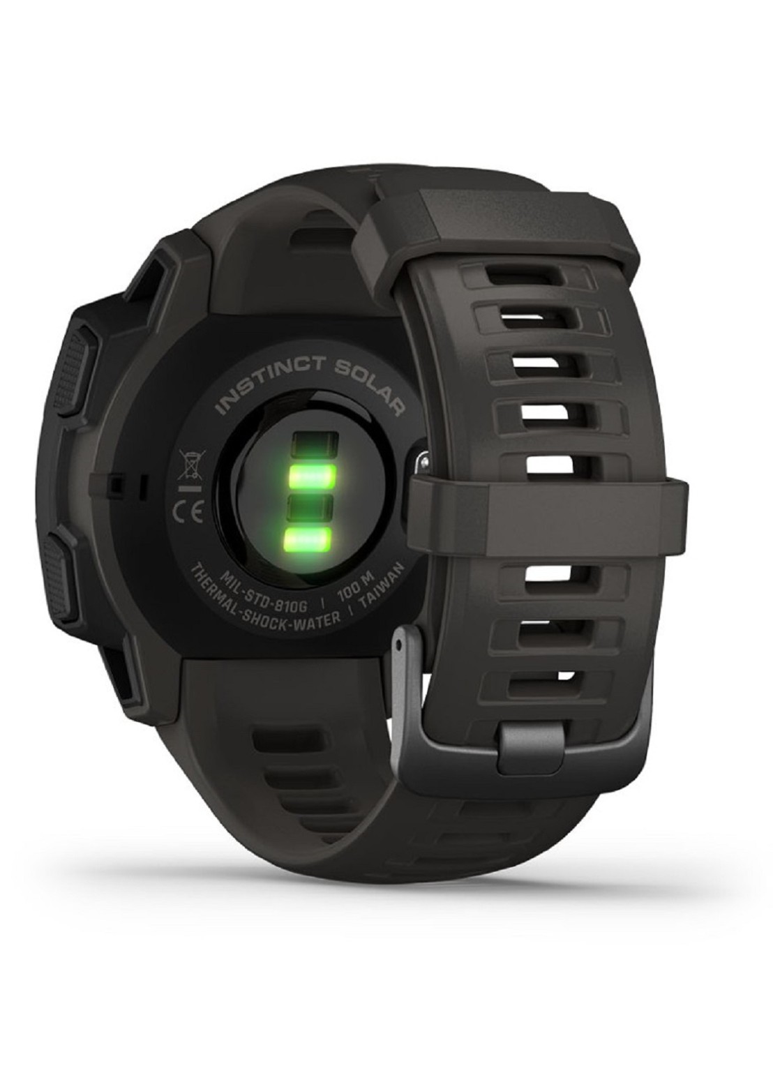 Garmin Instinct Solar smartwatch 45 mm - detail 4 zwart