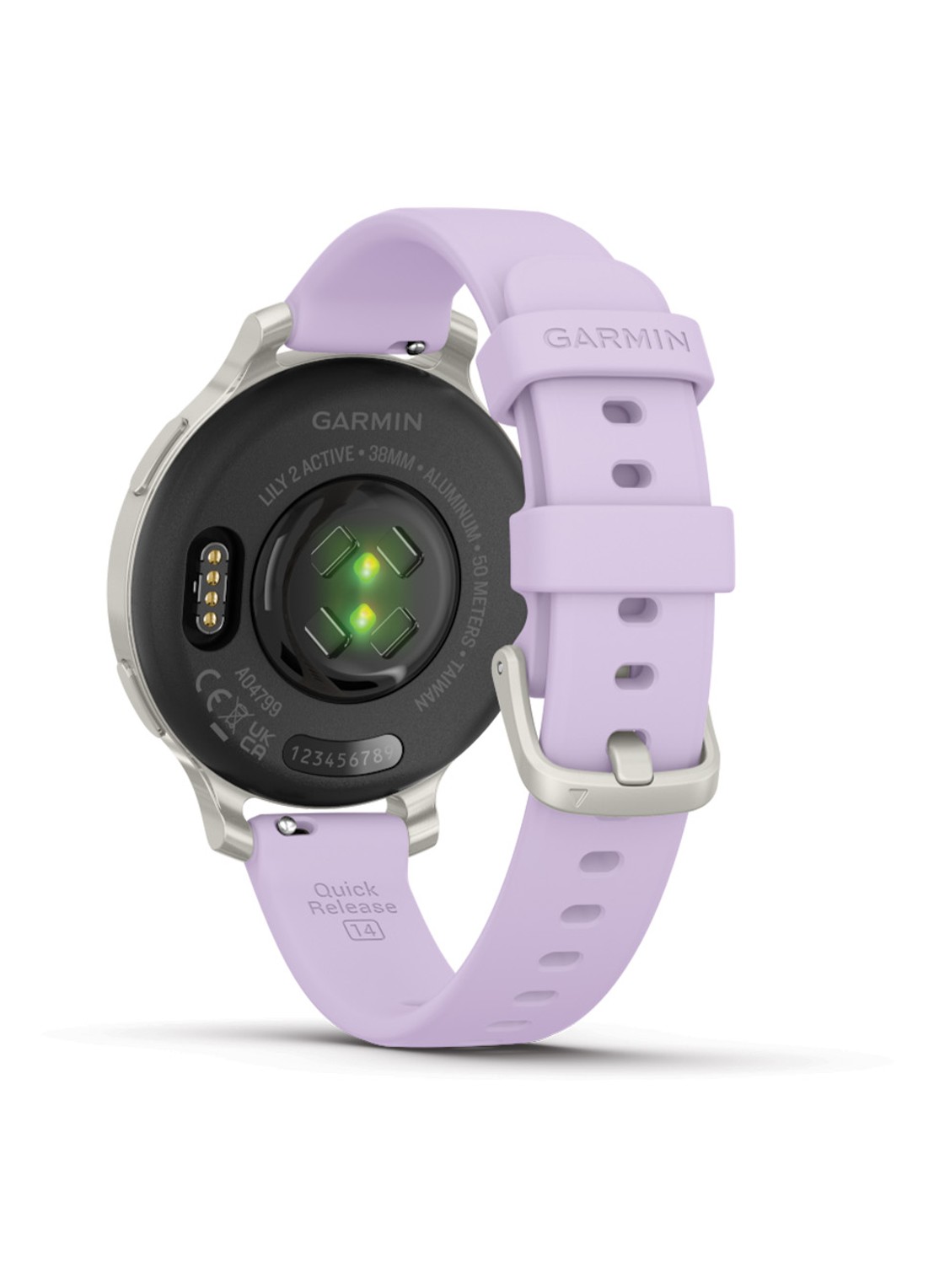 Garmin Lily 2 Active smartwatch - detail 3 lila