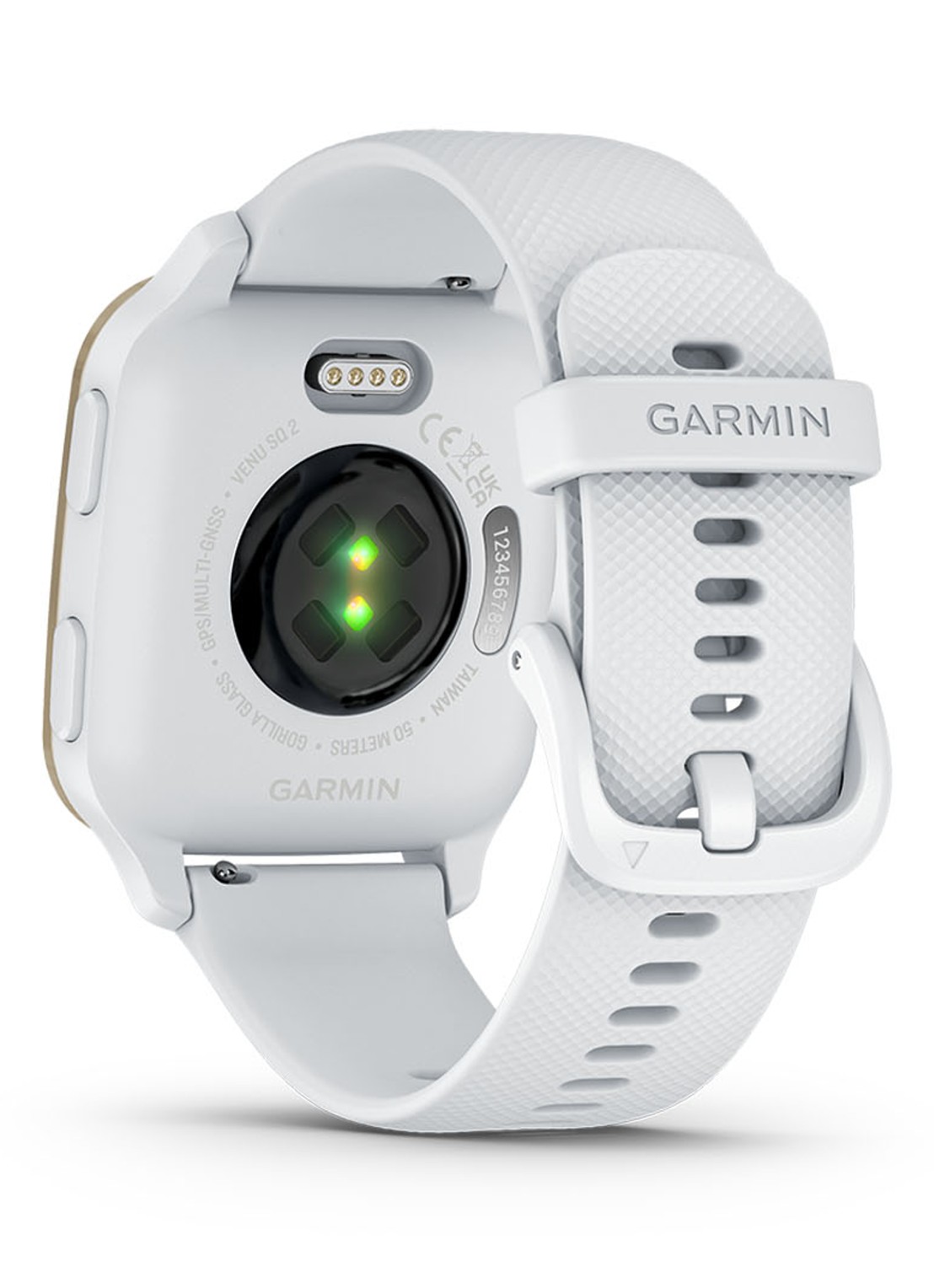Garmin Lily 2 active smartwatch - detail wit