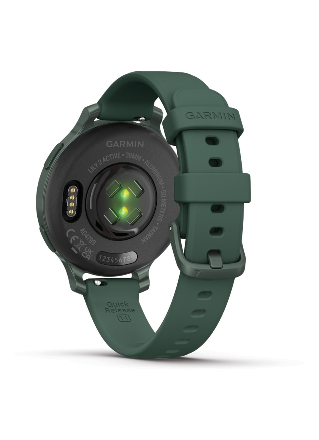 Garmin Lily 2 active smartwatch - detail 5 groen