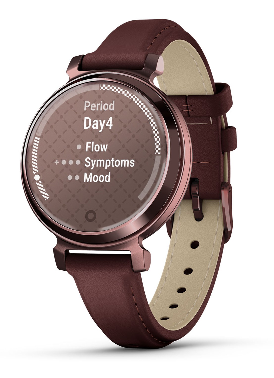 Garmin Lily 2 smartwatch 35,4 mm - detail aubergine