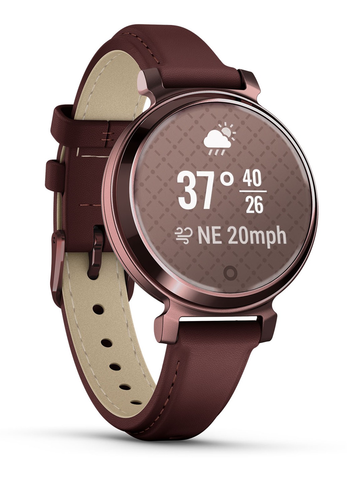 Garmin Lily 2 smartwatch 35,4 mm - detail 2 aubergine