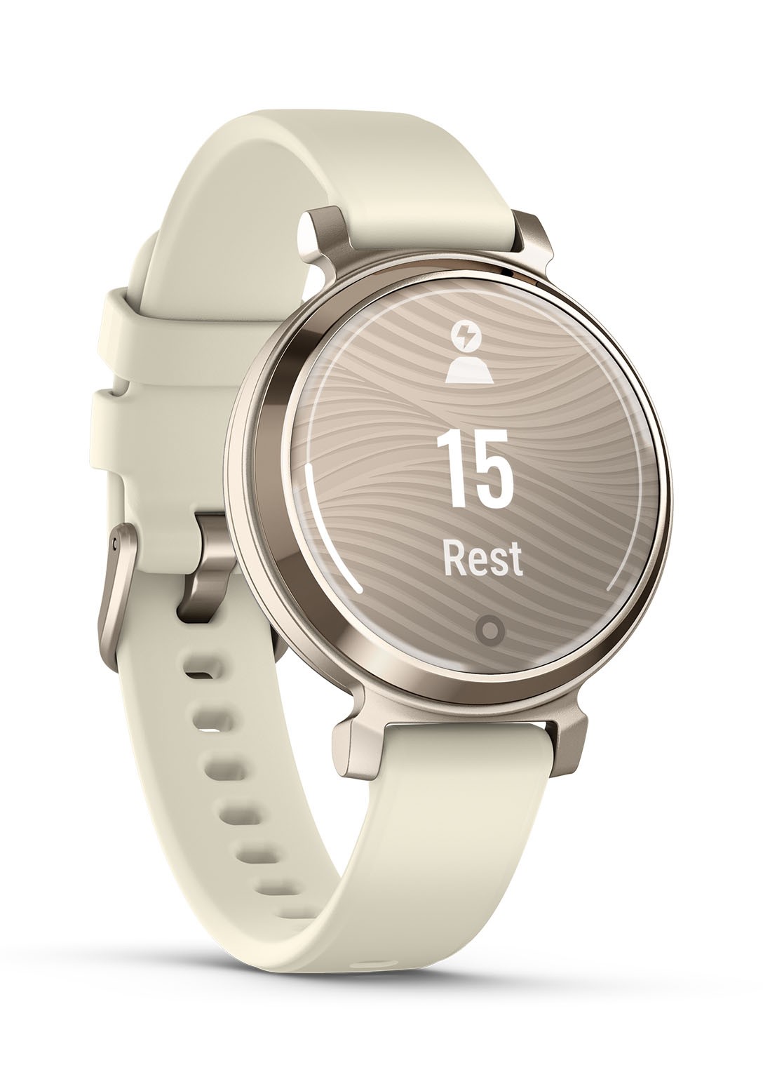 Garmin Lily 2 smartwatch 35,4 mm - detail 3 gebroken wit