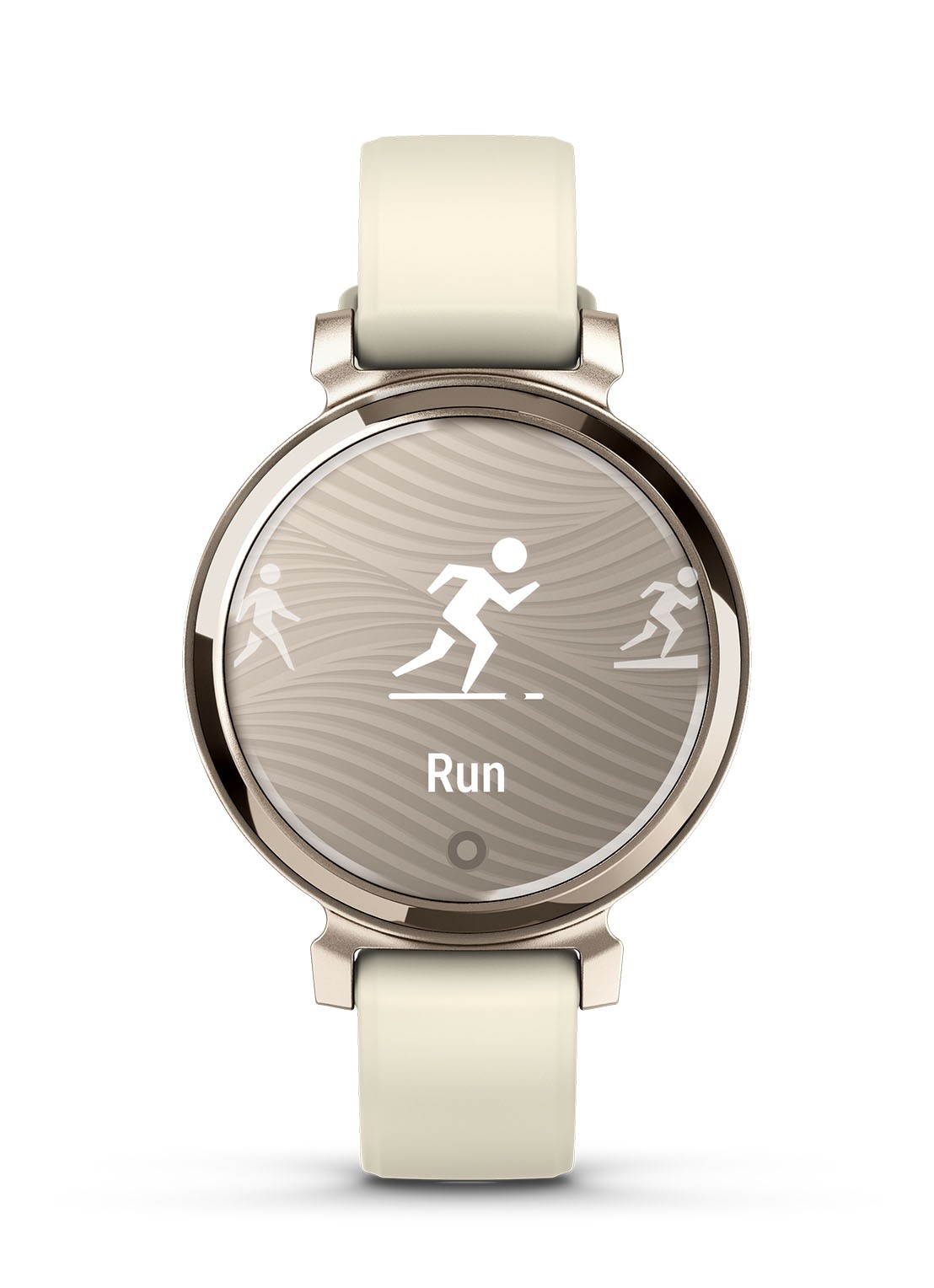 Garmin Lily 2 smartwatch 35,4 mm - voorkant gebroken wit