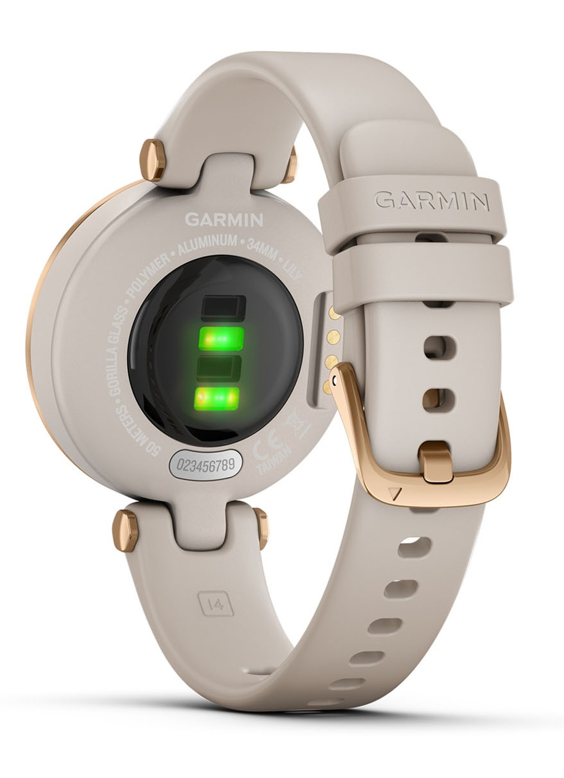 Garmin Lily smartwatch 35 mm - detail 4 roségoud
