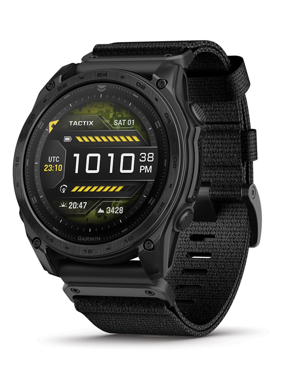 Garmin tactix 8 smartwatch 51 mm, AMOLED - detail 3 zwart