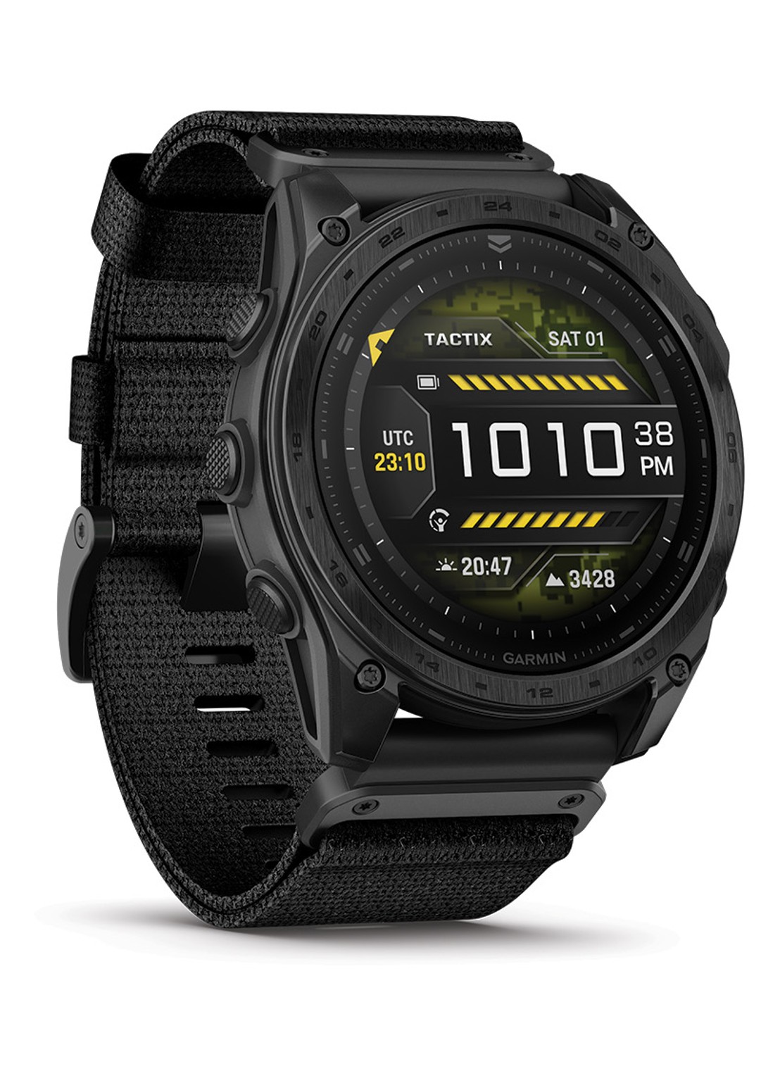 Garmin tactix 8 smartwatch 51 mm, AMOLED - detail 4 zwart