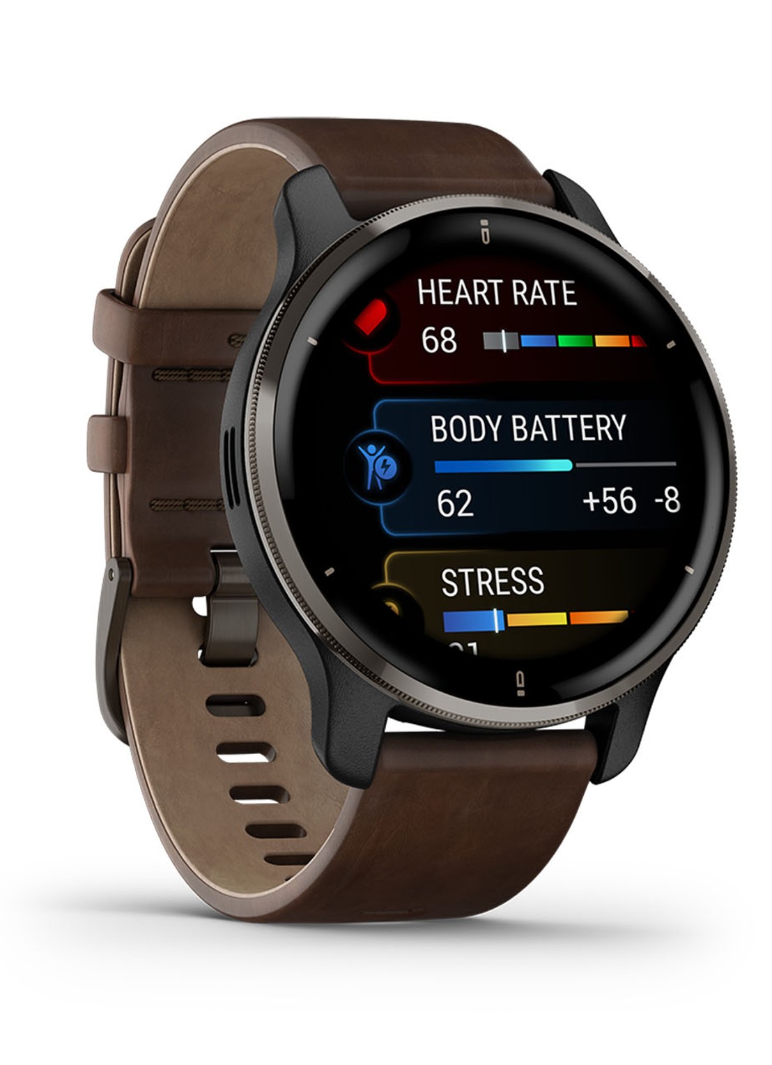Garmin Venu 2 Plus smartwatch 43 mm - detail 7 zwart
