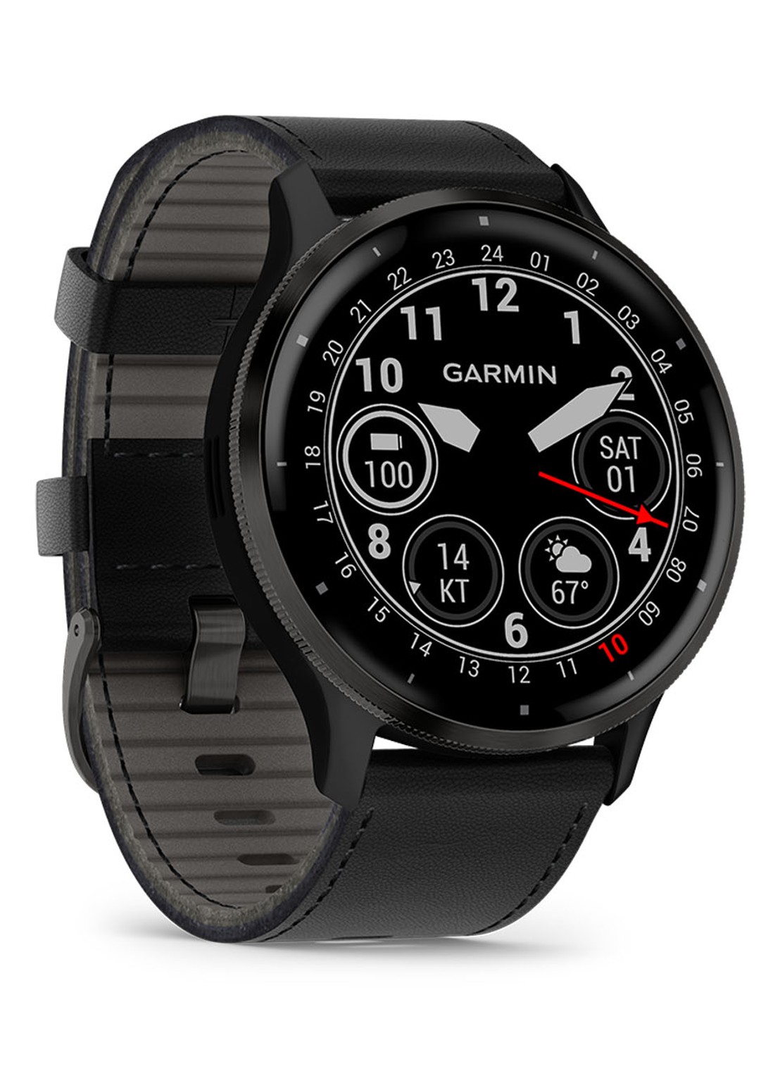 Garmin Venu 3 smartwatch 45 mm - detail 3 zwart