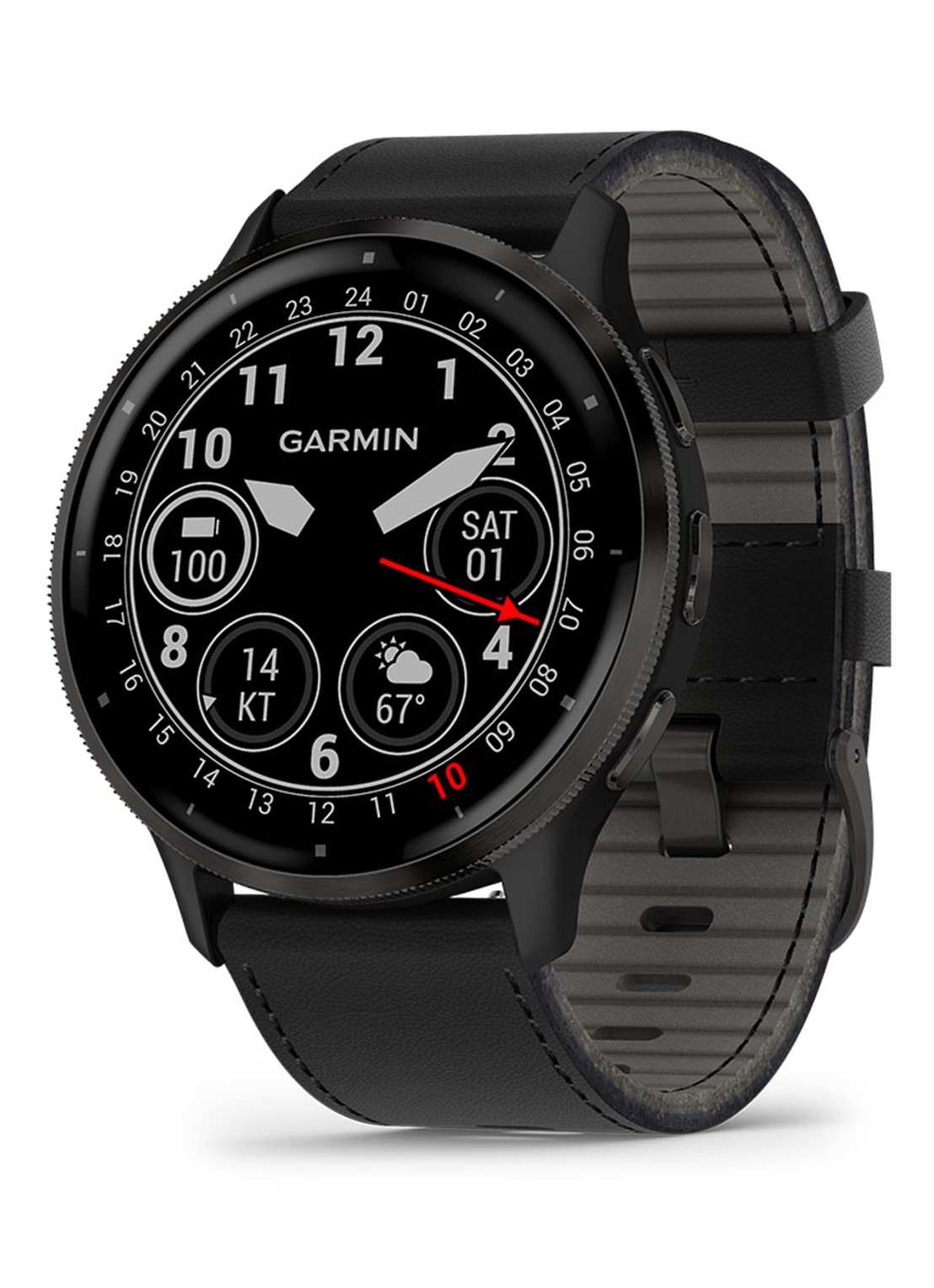 Garmin Venu 3 smartwatch 45 mm - detail 4 zwart