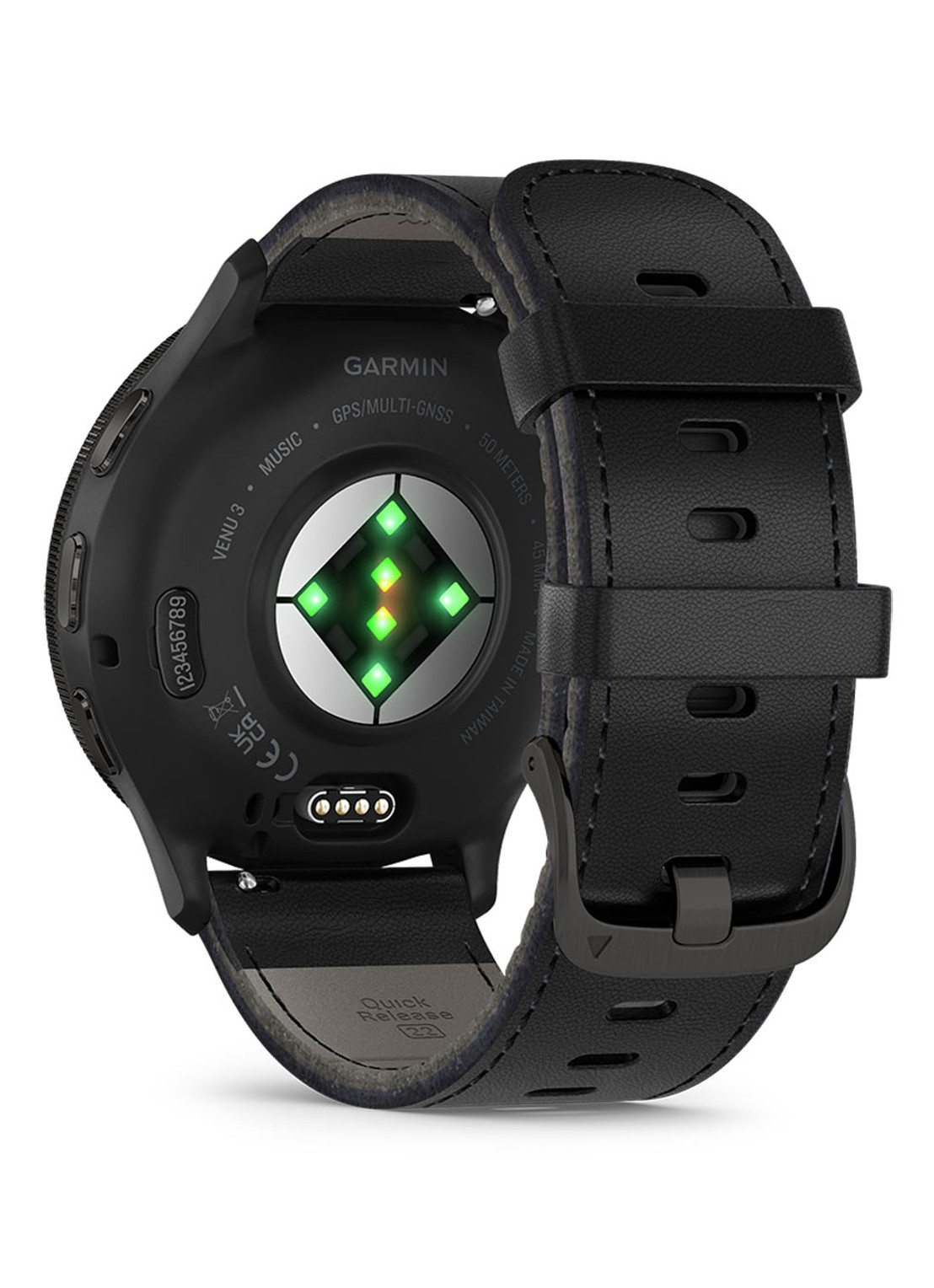 Garmin Venu 3 smartwatch 45 mm - detail 6 zwart