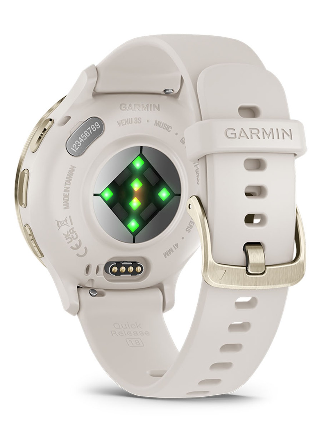Garmin Venu 3S smartwatch 41 mm - detail 5 wit