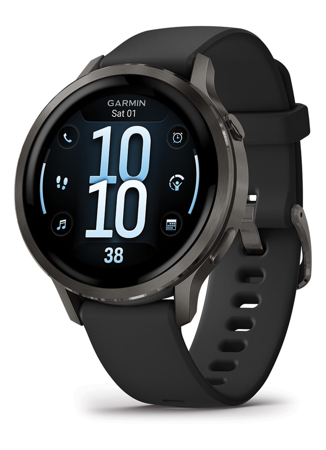 Garmin Venu 4 - 41mm - detail zwart