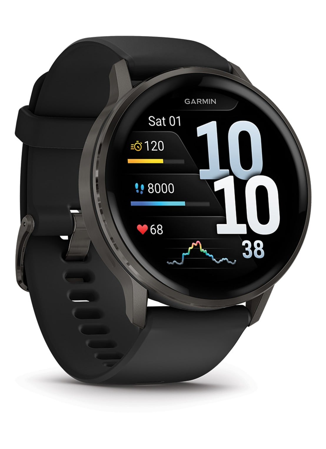 Garmin Venu 4 - 45mm - detail 3 zilver