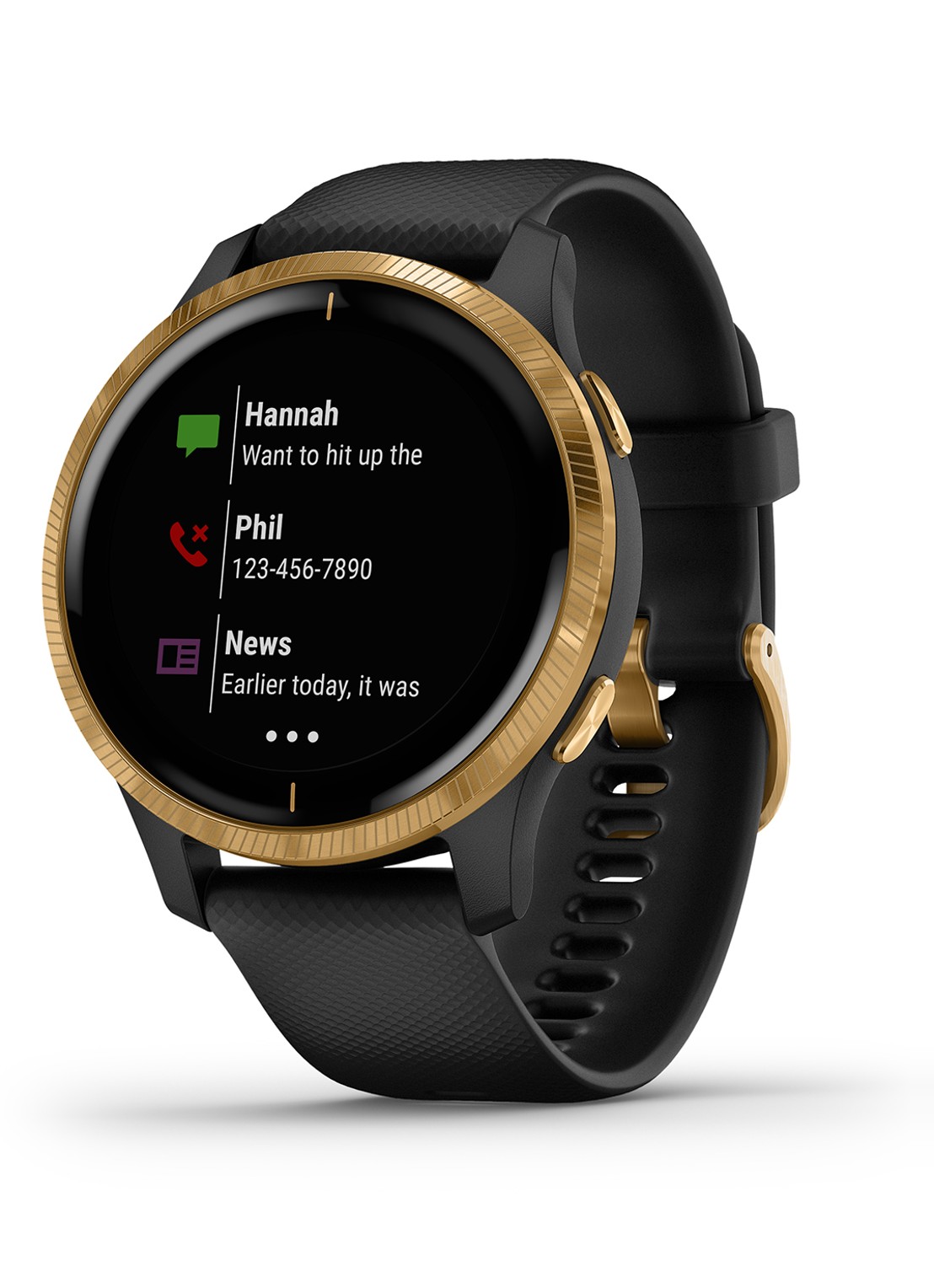 Garmin VENU smartwatch 010-02173-32 - detail 5 zwart