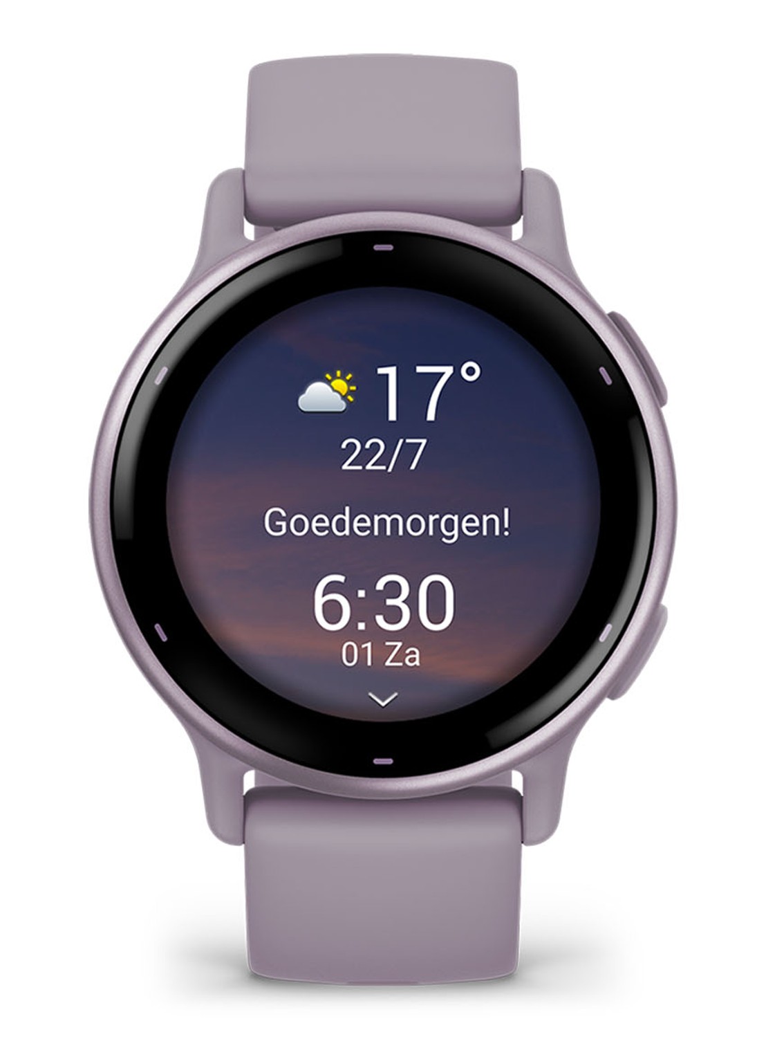 Garmin Vivoactive 5 smartwatch 42,2 mm - voorkant 6 lila