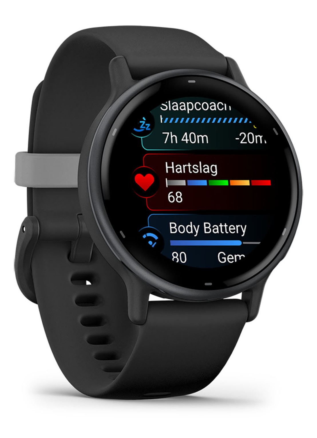 Garmin Vivoactive 5 smartwatch 42,2 mm - detail 5 zwart