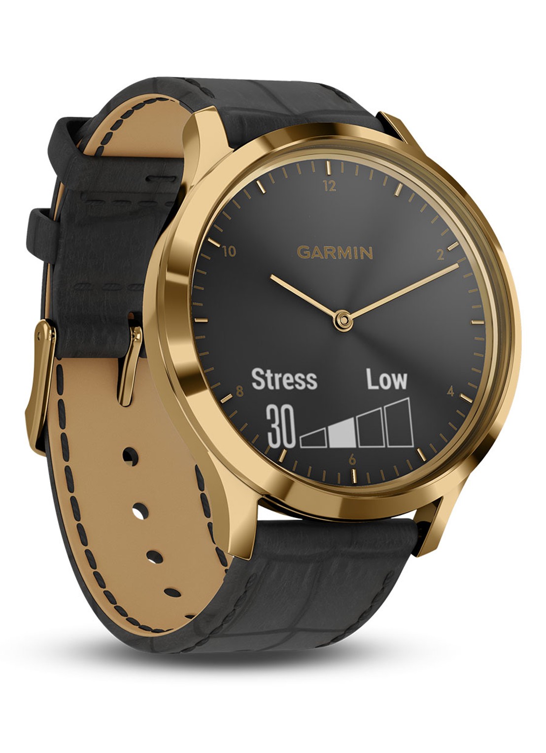 Garmin Vivomove HR Premium horloge 010-01850-AC - detail 2 zwart