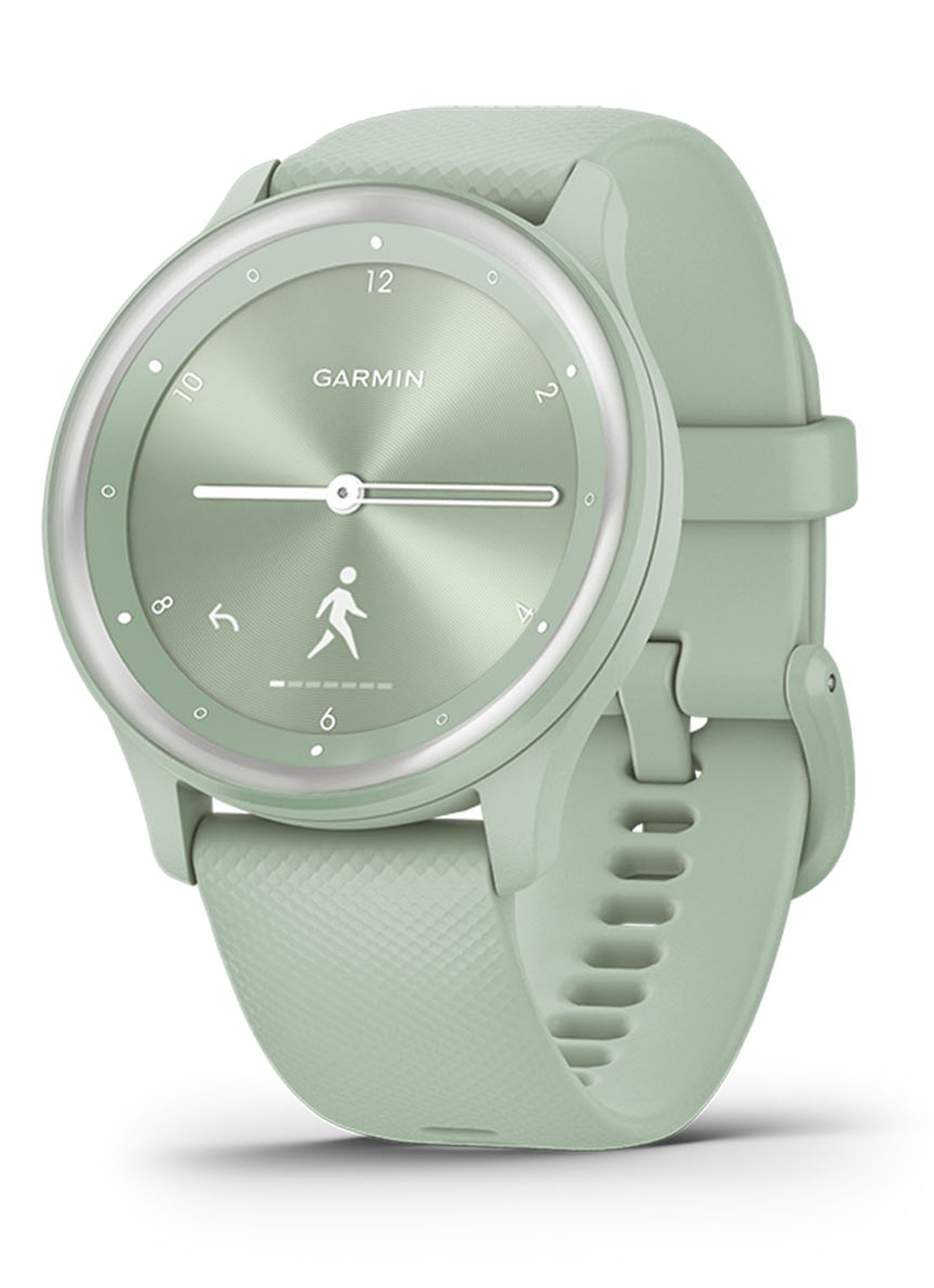Garmin Vivomove Sport hybride smartwatch 40 mm - voorkant 5 groen
