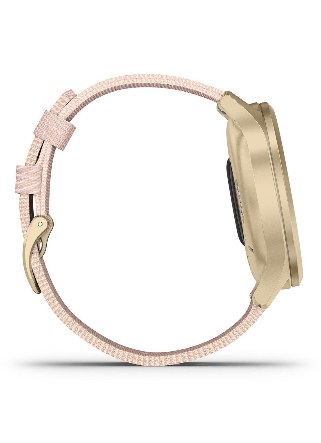 Garmin Vivomove Style hybride smartwatch 42 mm - detail 2 lichtroze