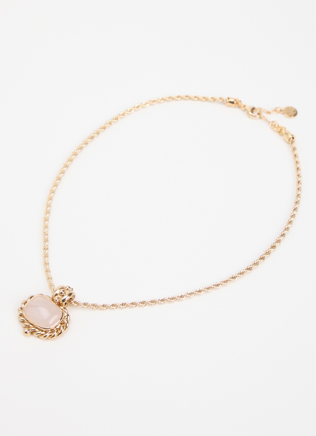 Gas Bijoux Amarante ketting verguld - detail 3 naturel