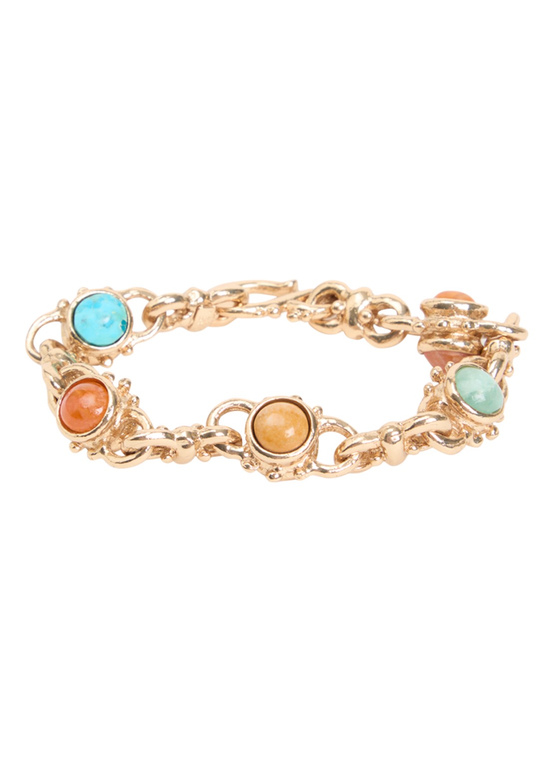 Gas Bijoux Bamarante armband verguld - voorkant 2 goud