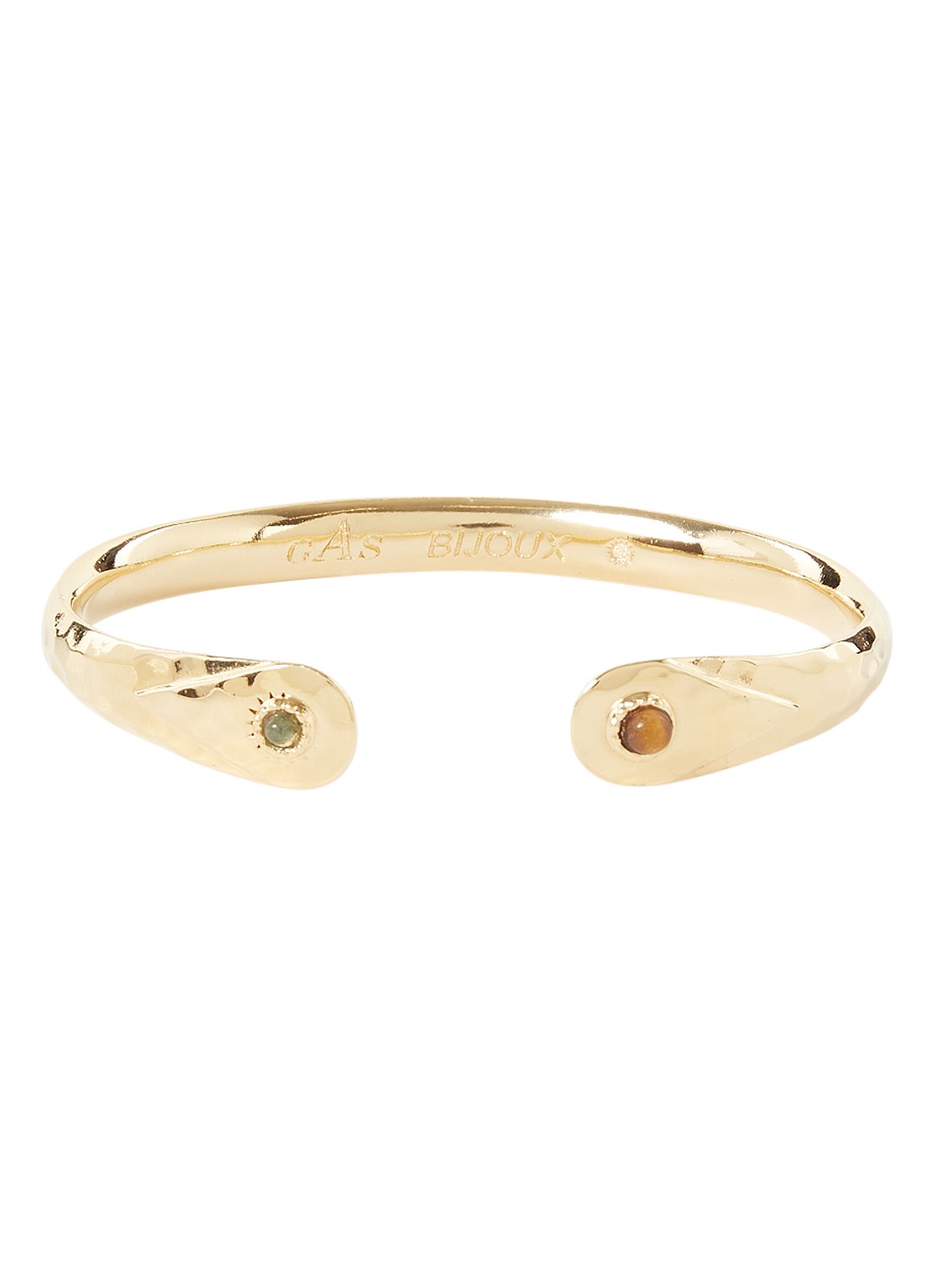 Gas Bijoux Bangle verguld - voorkant goud
