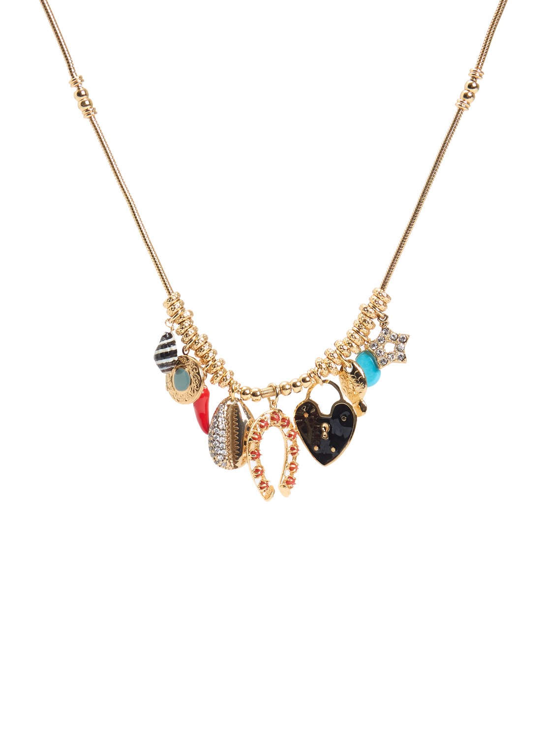 Gas Bijoux Bellagio ketting verguld - voorkant goud