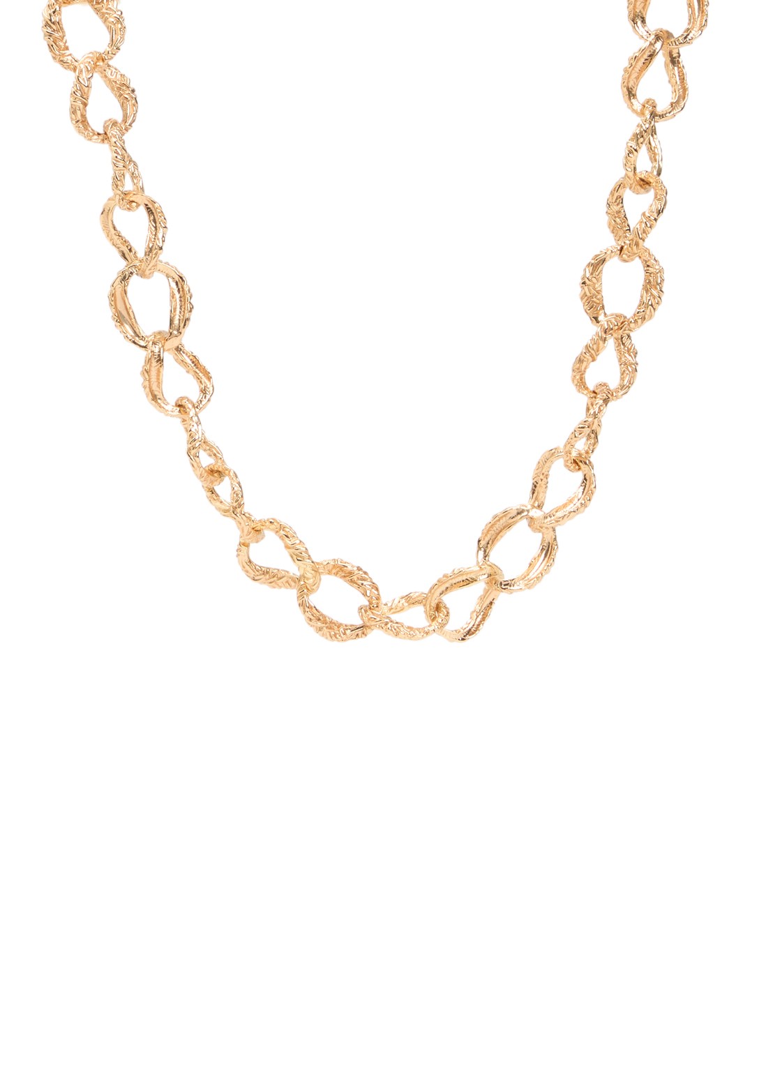 Gas Bijoux Mira schakelketting verguld - voorkant 3 goud