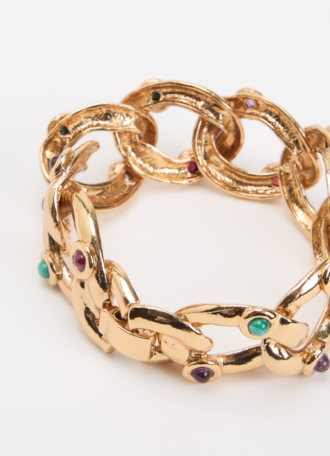Gas Bijoux Mitsi schakelarmband verguld - detail goud