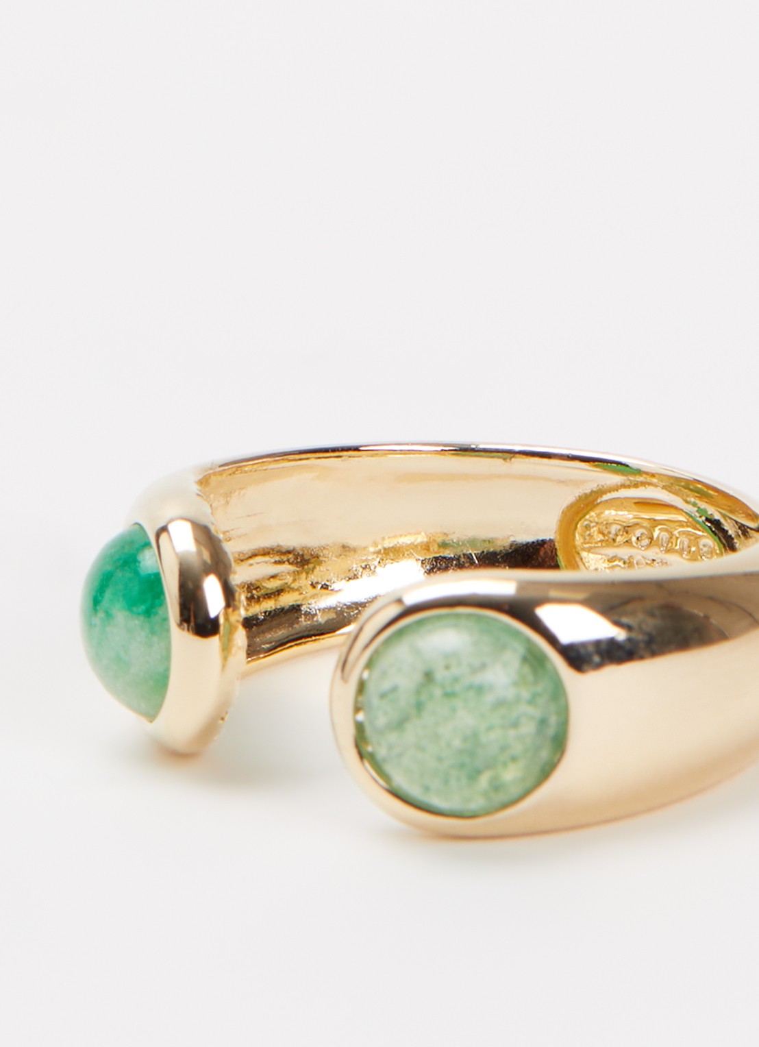 Gas Bijoux Saint Germain ring verguld - detail 3 goud