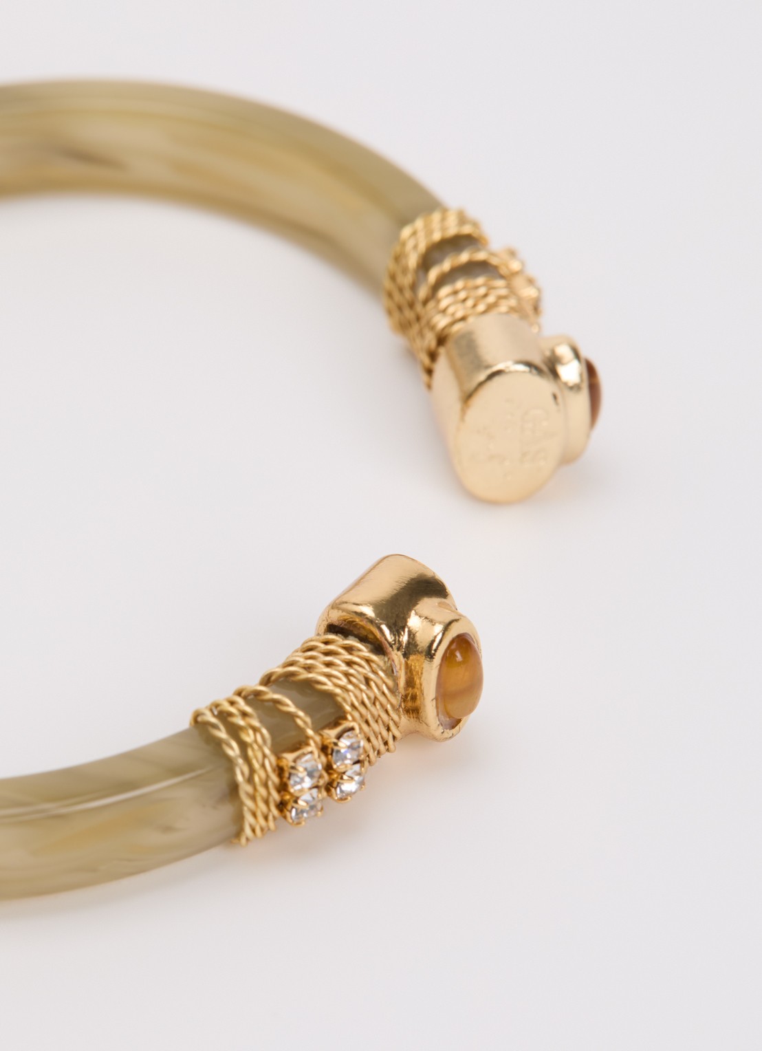Gas Bijoux Sarina bangle verguld - detail 3 goud