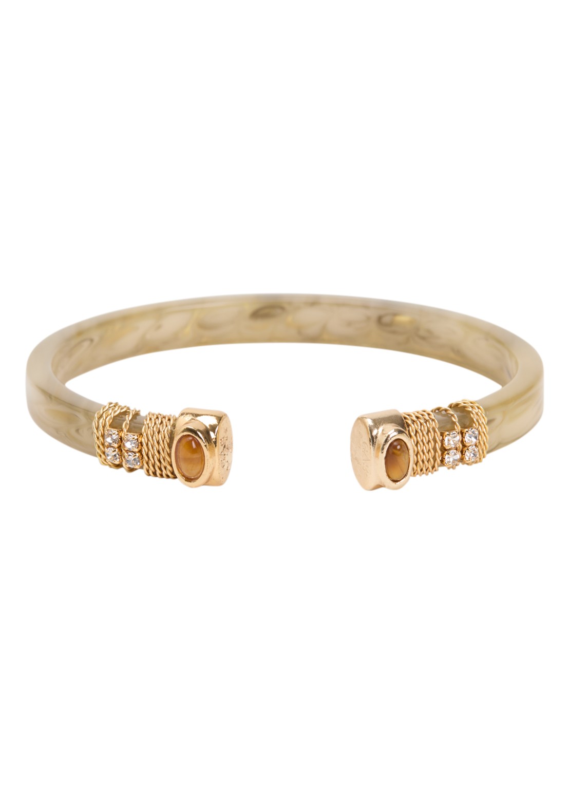 Gas Bijoux Sarina bangle verguld - voorkant goud