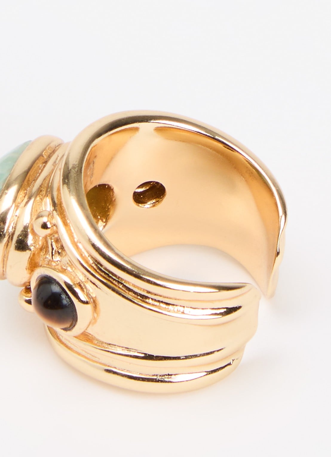 Gas Bijoux Simone ring verguld - detail goud