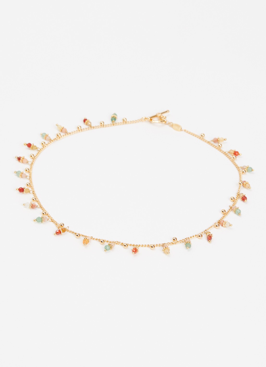 Gas Bijoux Tangerine ketting verguld - detail goud