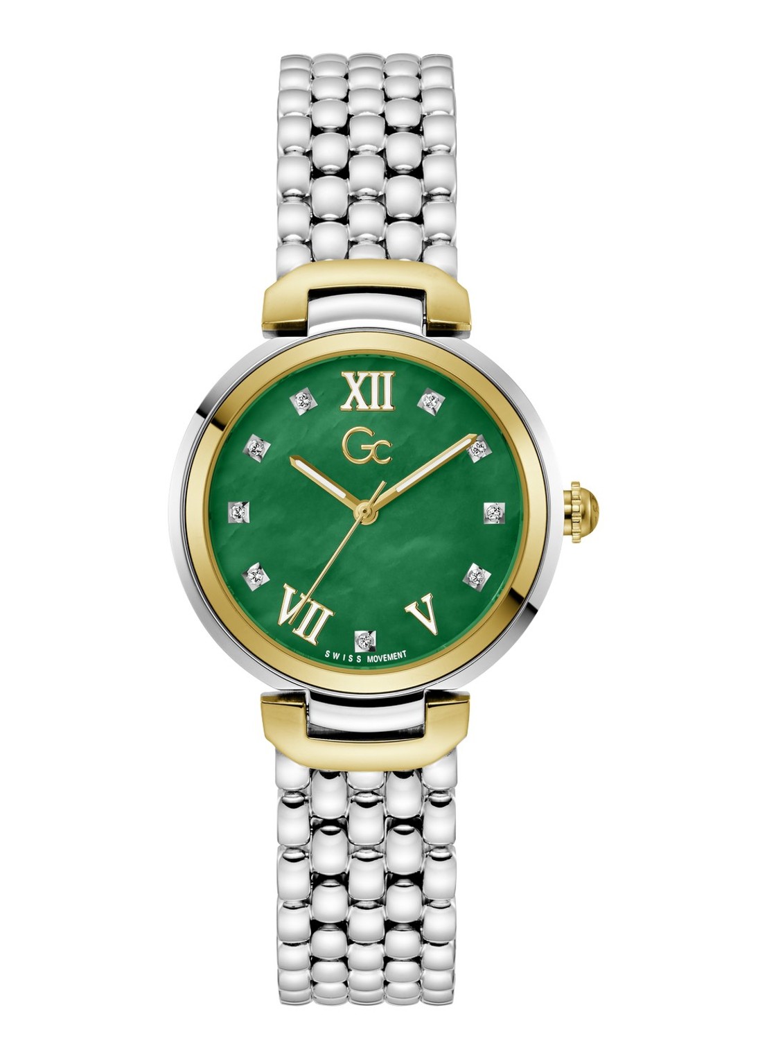 Gc Watches Allure horloge Z64002L1 - voorkant 4 zilver