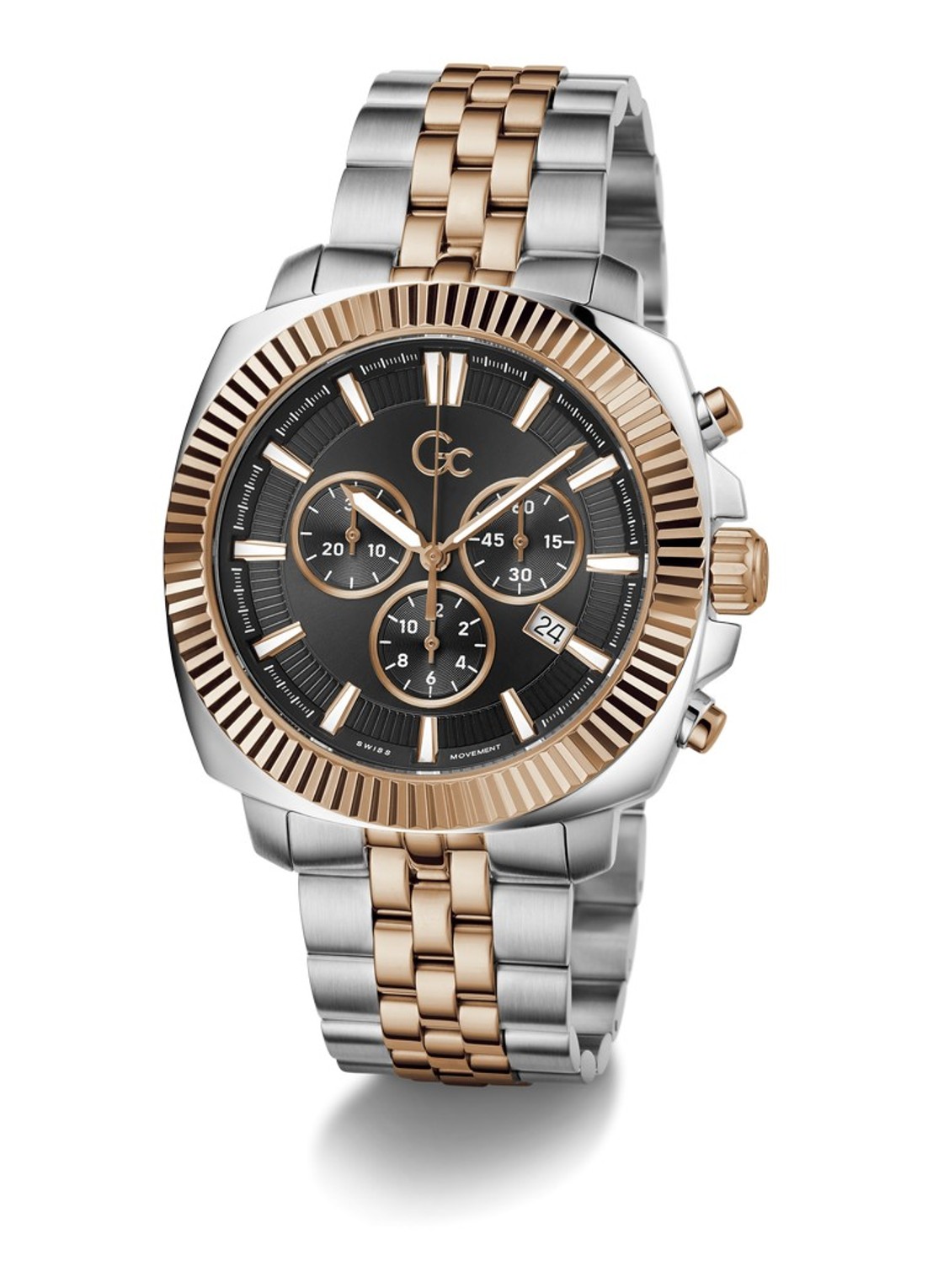 Gc Watches Flair Coussin horloge Z46001G2MF - detail 6 zilver