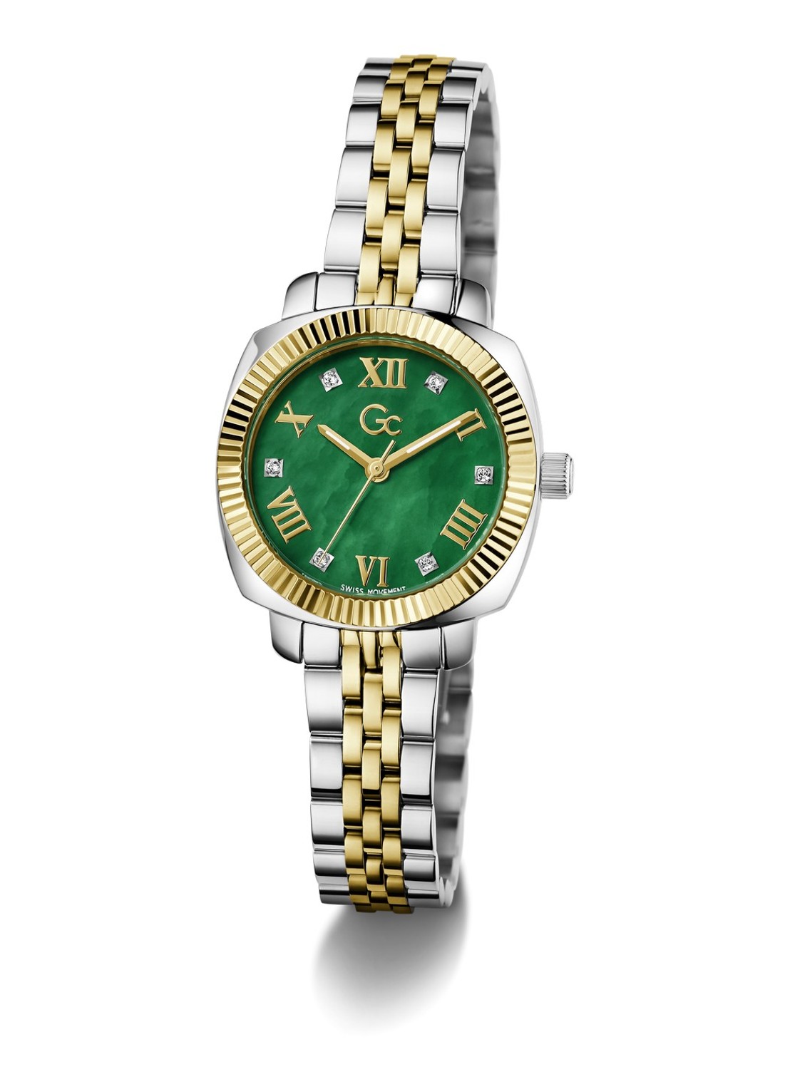 Gc Watches Flair Coussin Mini horloge Z73003L9 - detail 5 zilver