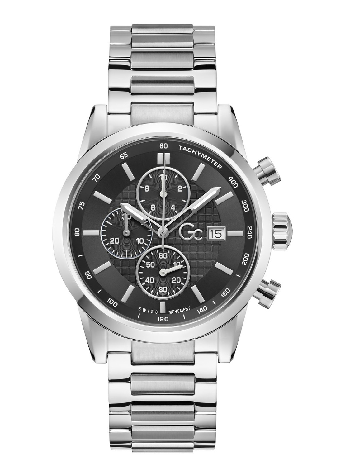 Gc Watches Gallant horloge Z61001G2 - voorkant zilver