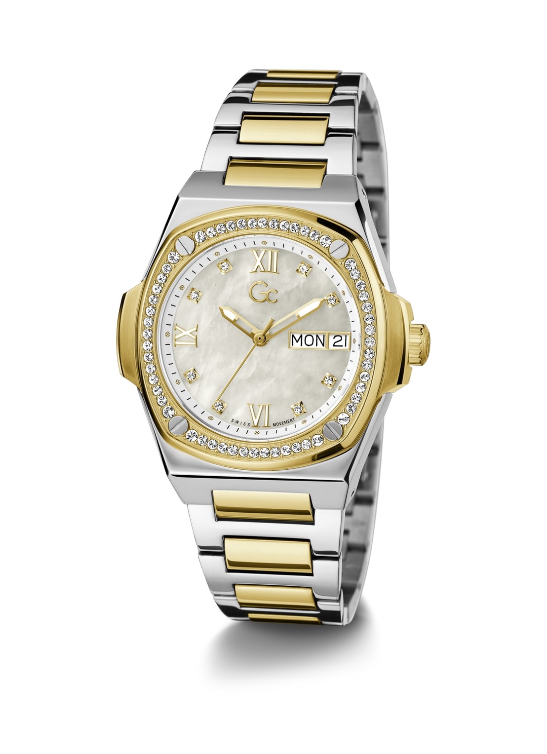 Gc Watches Gc Coussin Sleek Lady horloge Y98008L1MF - detail 4 zilver