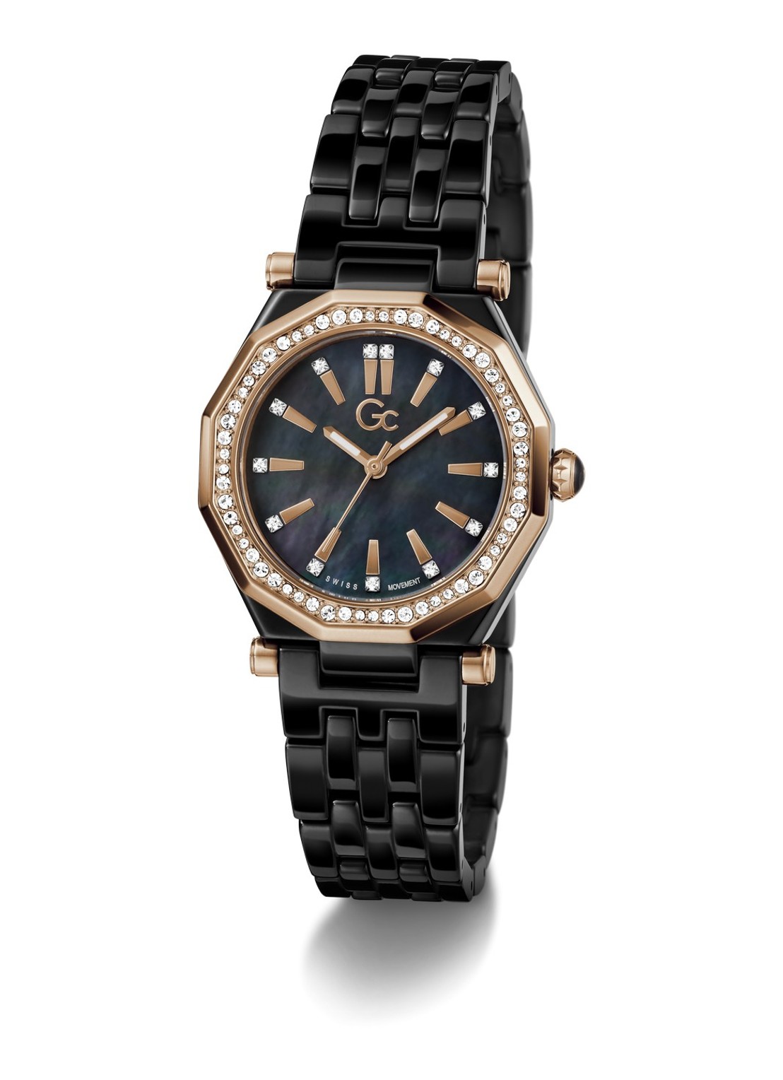 Gc Watches Gleam horloge Z59002L2 - detail 3 zwart