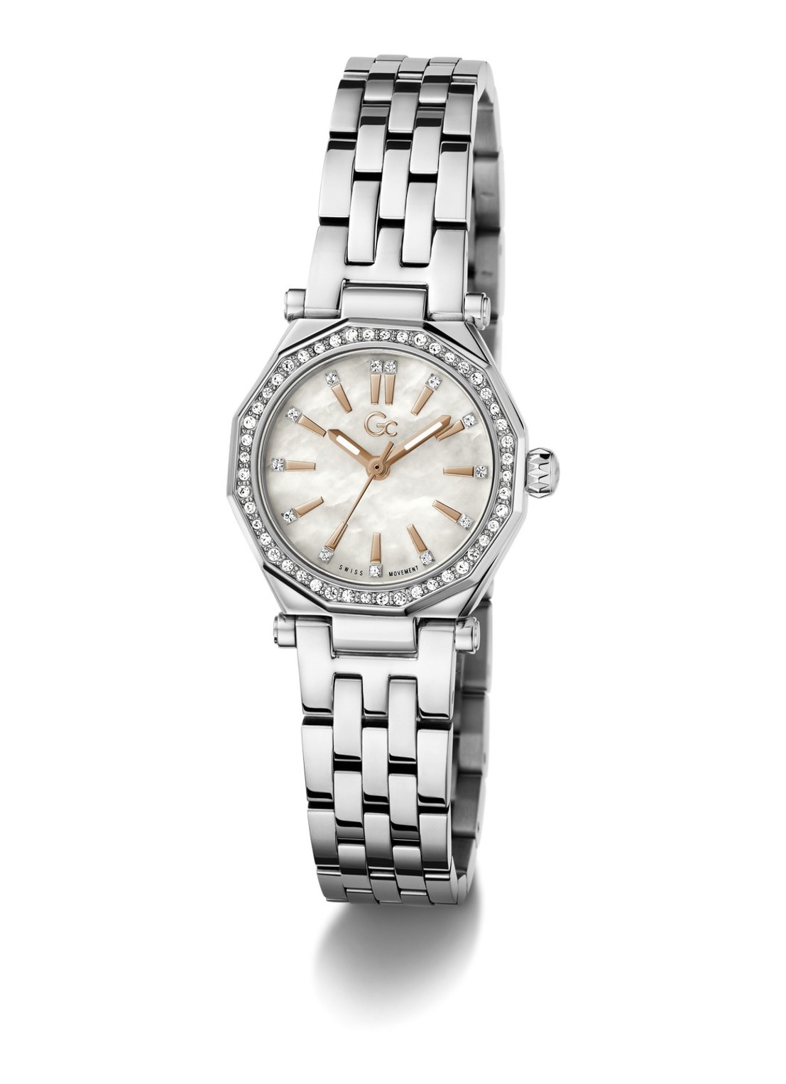 Gc Watches Gleam Mini horloge Z54006L9 - detail 5 zilver