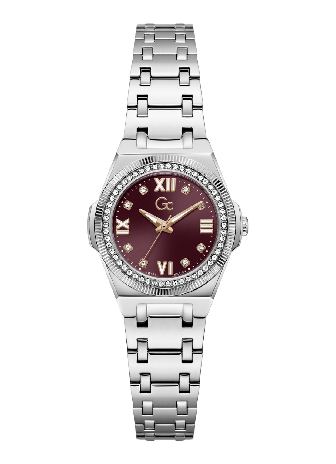 Gc Watches IdolChic Mini horloge Z92005L3 - voorkant zilver