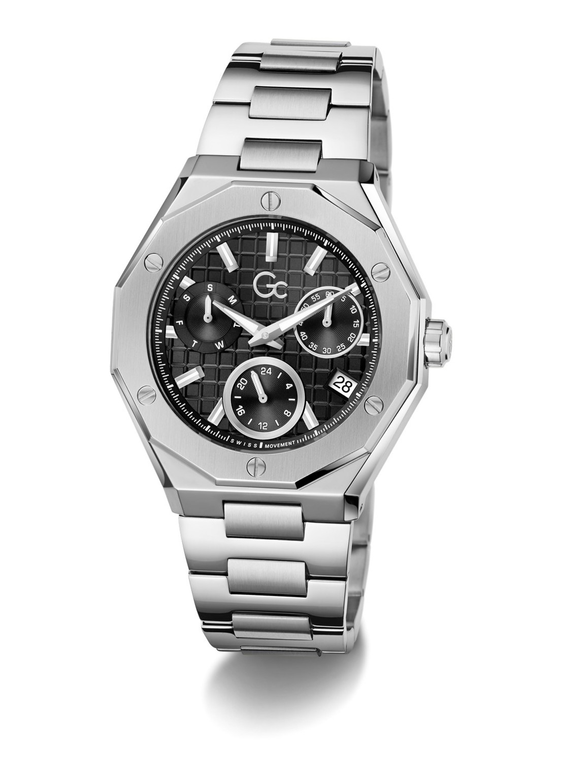 Gc Watches Prism horloge Z89001G2 - detail 3 zilver