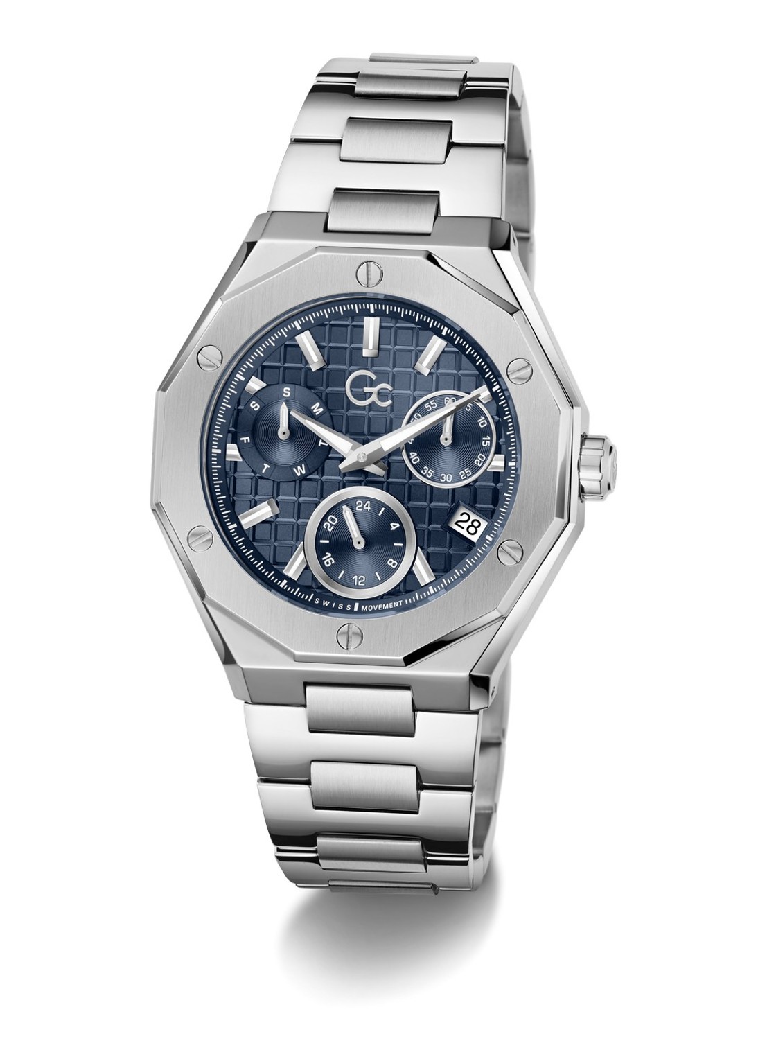 Gc Watches Prism horloge Z89003G7 - detail 3 zilver