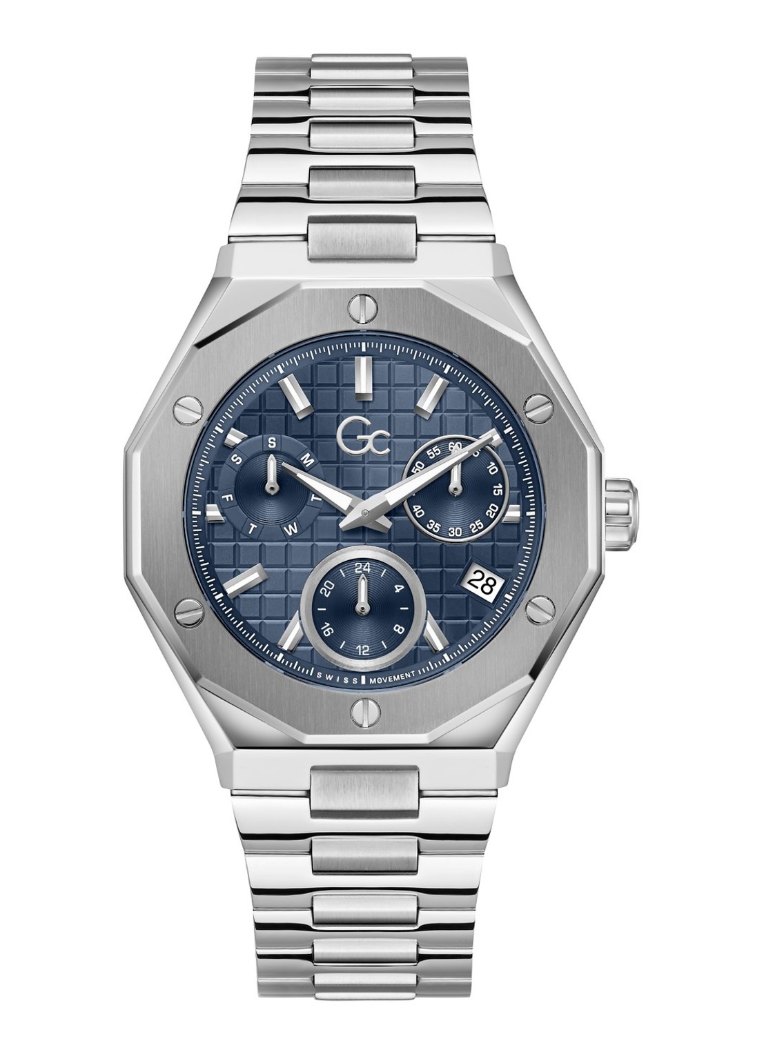 Gc Watches Prism horloge Z89003G7 - voorkant zilver