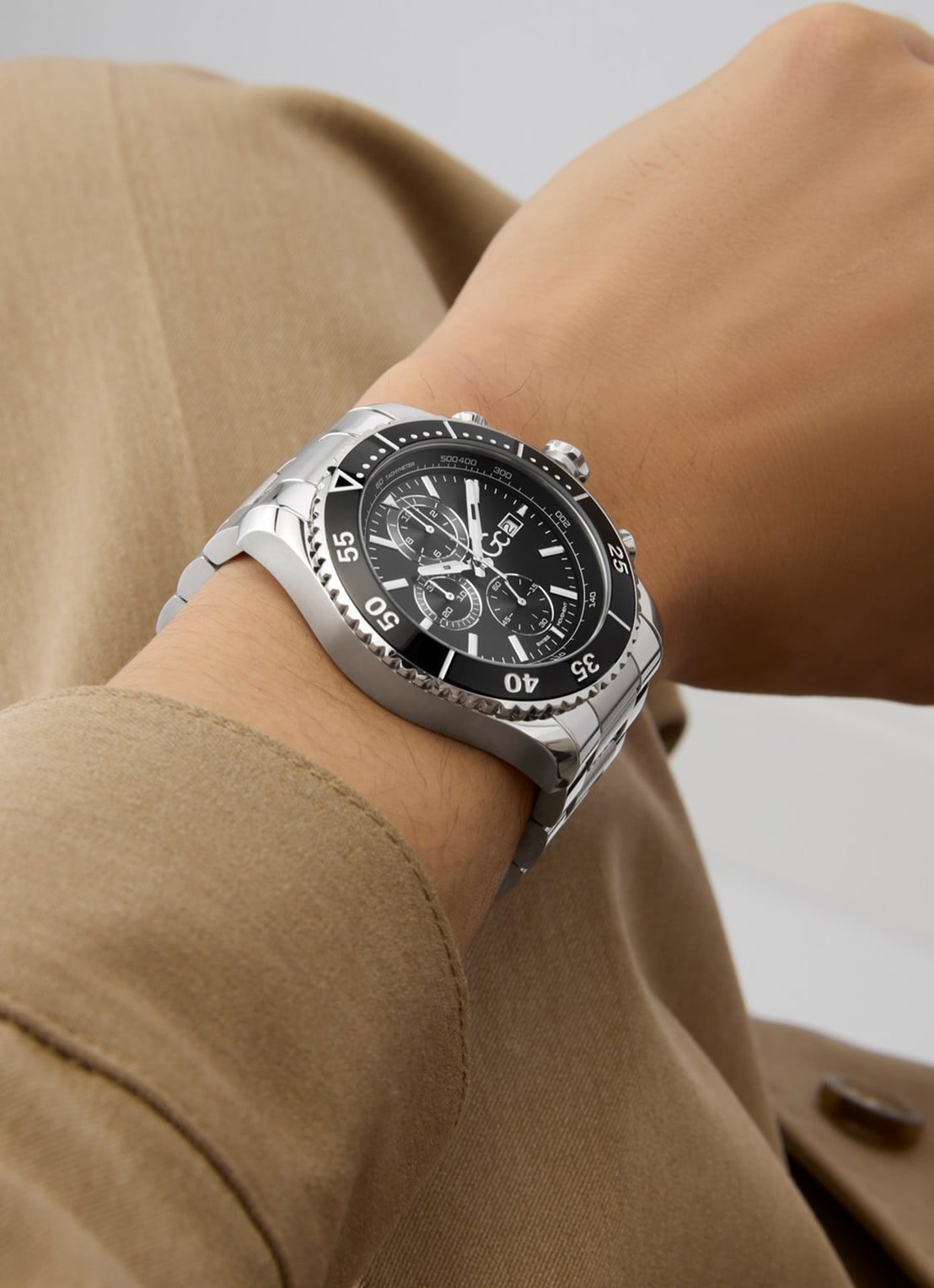 Gc Watches SpeedRacer horloge Z51009G2 - detail zilver