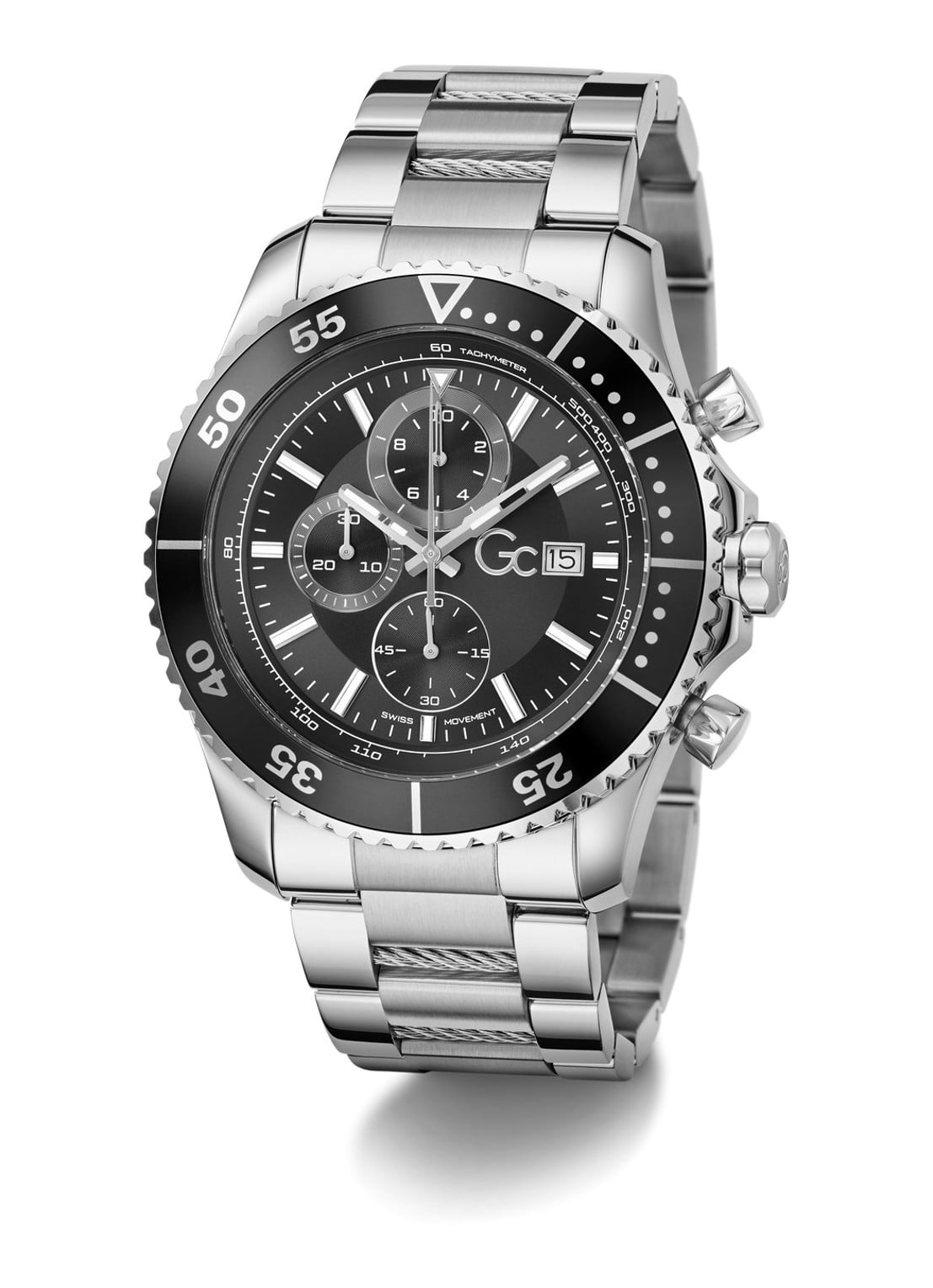 Gc Watches SpeedRacer horloge Z51009G2 - detail 3 zilver