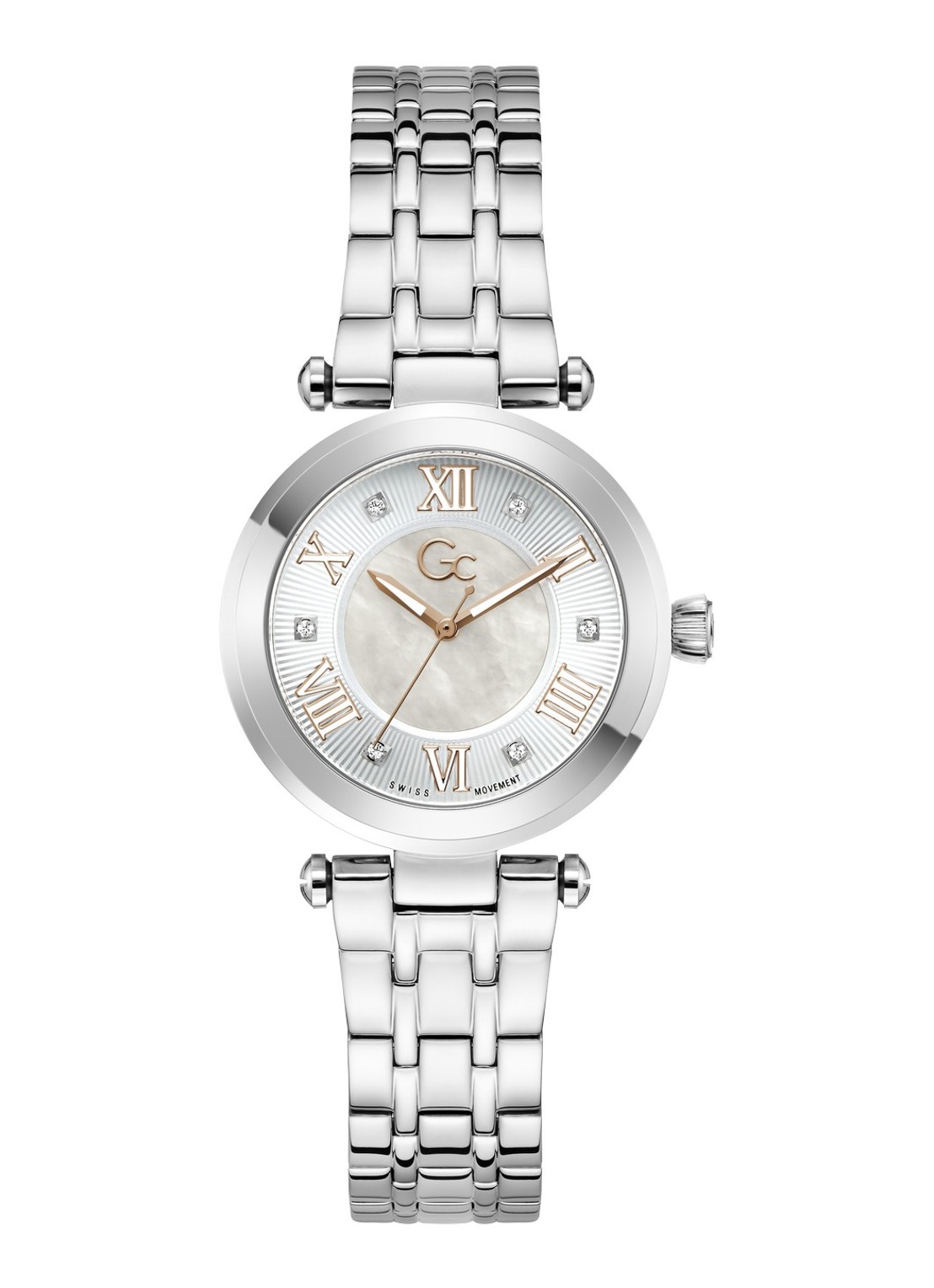 Gc Watches TopChic horloge Z62002L9 - voorkant 4 zilver