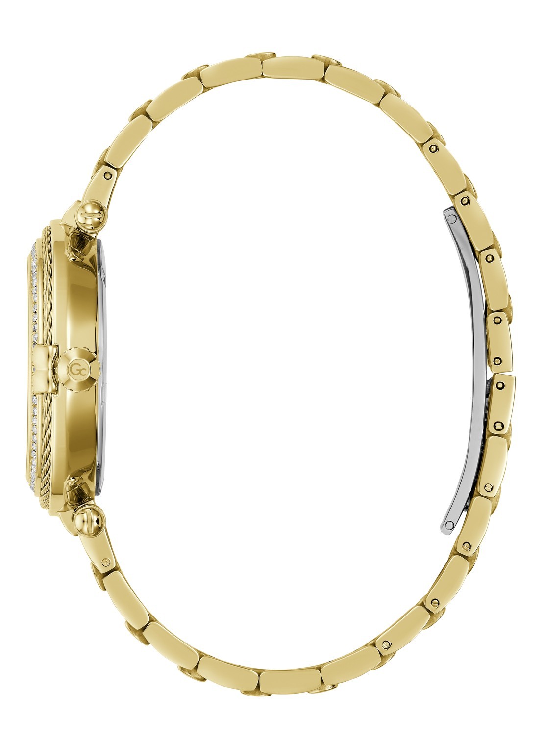 Gc Watches Vogue Cable horloge Z52005L4 - detail 4 goud
